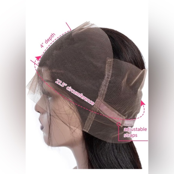 Raw Top Quality Virgin Human Hair 16” 360 Lace Frontal - Picture 13 of 13